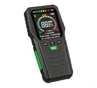 Medidor de humedad de madera sin pines con pantalla LCD retroiluminada, probador de humedad inductivo sin contacto para madera dura, madera blanda, paneles de yeso y mampostería, rango del 5-75%
