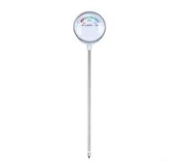 Medidor de humedad del suelo con pantalla de ángulo de 45 grados, probador de suelo de jardín y sensor de agua de plantas, sonda de aleación no necesaria para jardinería interior y exterior