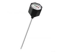 Medidor de humedad digital 2 en 1 para plantas de jardín sin pilas, sonda larga verde (PH modelo negro)