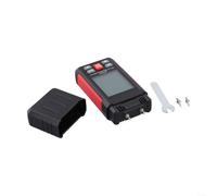 Medidor de humedad digital HT633 para evaluación de madera, compatibilidad de 7 materiales, temperatura ambiente y monitoreo de RH, carcasa resistente a golpes y al agua