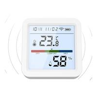Medidor de Humedad | Higrómetro Digital Inteligente | Detector Portátil Inalámbrico de Alta Precisión para Hogar Industria y Monitoreo del Tiempo
