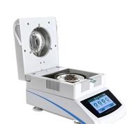 Medidor de humedad, Medidor de humedad automático y rápido for harina, granos, piensos, té maíz. Detector halógeno