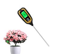 Medidor de humedad para plantas, 4 en 1 Soil Tester, Ph, Light, Temperatura, Hygrometer Tester Flowers, Potted Plants, Gardens, Farms and Lawns Care, 12,48 x 2,32 pulgadas