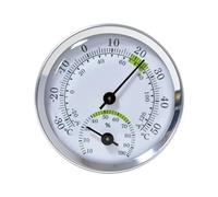 Medidor de humedad y temperatura tipo punteros de precisión, F