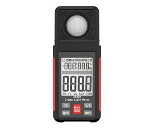 Medidor De Luz Digital HT603, Iluminancia 200.000 Lux con Temperatura Y Humedad Ambiental Amplio Rango, Alta PrecisióN