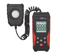 Medidor de luz Digital, Medidor De Luz Digital Iluminancia Lux con Luminómetro Registro, Rango Medición 0 A 200 000, Probador Sensor Flexible para Plantas de Interior y jardín, fotografía(TA630B)