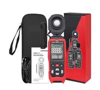 Medidor De Luz Digital TA632A TA632B, Luxómetro For Fotografía, Sonda Desmontable, Iluminómetro Lux/FC, Fotómetro, Probador Ambiental(TA632B USB Transfer)