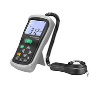 Medidor de luz, Medidor de luz portátil DT-1309 Pantalla LCD Fotómetro de iluminancia y Brillo Medidor de luz portátil