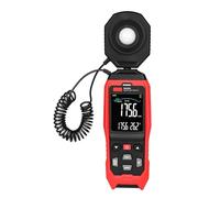 Medidor De Luz TA8121/TA8123, Luxómetro Digital For Fotografía, Iluminómetro Integrado, Fotómetro Lux/FC, Probador Ambiental(TA632A)