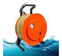 Medidor de Nivel de Agua Portátil para Pozos Profundos, Medidor de Profundidad con Sonda de Acero Inoxidable, Luz Indicadora, Indicador de Pico, Indicador Electrónico de Nivel de Agua para Pozos(20m)