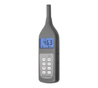 Medidor de nivel de sonido, Sonómetro digital de 30 dB a 130, 20 Hz a 12 500, Lp, Leq, Lmax y LN
