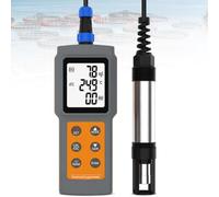 Medidor de Oxígeno Disuelto, Tester DO Portátil con Sonda,0~20.0mg/L | Mide DO y Temperatura con Sonda de 3,5 m, Memoria de 99 Registros y Compensación de Salinidad/Altitud para ,0~20.0mg/L