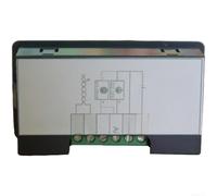 Medidor de pantalla de montaje en panel compatible con entradas 0-10v 2-10v 0-20ma 4-20ma incluye Rs485 para interfaz Modbus Rtu Parámetros personalizables e indicador LED brillante de 4 dígitos gris