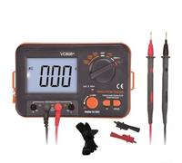 Medidor de para resistencia de Aislamiento 2000MΩ 1000V Medidor | para rango 1-2000MΩ, voltajes 250V/500V/1000V, precisión alta, para ideal para mantenimiento eléctrico industrial