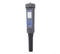 Medidor de pH 4 en 1 Probador de calidad de alimentos y agua con medición de temperatura, analizador digital de conductividad para masa, carne, queso, frutas y verduras, carcasa ABS portátil