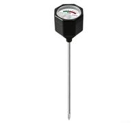 Medidor de pH de suelo para jardín con sonda de metal única, alcalinidad de acidez para hidroponía, césped, tierra agrícola y compost, no requiere herramienta para el cuidado de las plantas