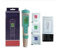 Medidor de pH, TDS, EC, ORP, salinidad, SG y temperatura, multifuncional 7 en 1, tipo bolígrafo, IP67, ATC, for hidroponía y acuarios.,Análisis confiable