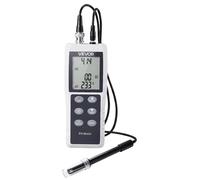 Medidor de pH VEVOR, rango de 0 a 14 pH, sonda impermeable IP68, calibración automática de 3 puntos, kit de prueba portátil con paquetes de polvo de calibración, sensor de temperatura, funda de transp