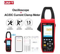 Medidor de pinza UNI-T, osciloscopio UT217A UT217B, abrazadera de corriente CA CC, multímetro Digital NCV, función Bluetooth, ancho de banda analógico UT217B 1000A