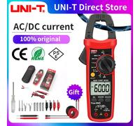 Medidor de pinza UNI-T UT201 UT202 UT202A UT203 UT204 Plus, probador Digital, voltímetro profesional, alicates, amperímetro, multímetro eléctrico UT202BT Bluetooth