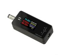 Medidor de potencia digital Kws-dc28 con detección de corriente bidireccional y memoria inteligente para registro de datos en tiempo real en dispositivos de puerto de CC, color negro
