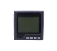 Medidor de potencia multifunción con RS485 Modbus-RTU AC 0-500A-1000A trifásico 4 hilos A,V,W,kWh,cos, Hz, Var, analizador de medidores de panel(500A,72 * 72mm)