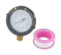 Medidor de presión de piscina de latón de 3.3 pulgadas para dial 0-60 PSI Rango Latón