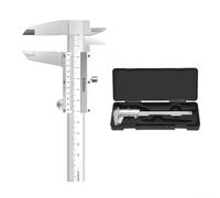Medidor de profundidad pequeño de 100 mm para mini calibrador Vernier construido de acero de alto grado con escala y mango ergonómico para un uso preciso en el taller en casa