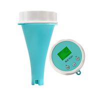 Medidor de Prueba de Agua 6 en 1, Probador de Piscina SPA Analizador de Calidad del Agua con Sonda Medidor de Prueba Digital para PH, Cloro Y Sal