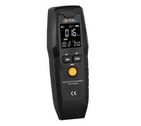Medidor de radiación con alarma acústica / Ajuste del valor límite / Medición de la dosis acumulada / Valor MAX / Batería recargable / PCE Instruments