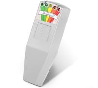 Medidor de radiación EMF con pantalla de 5 LED, probador portátil de Gauss para seguridad en el hogar e investigación paranormal, monitor de frecuencia 50/60Hz, gris
