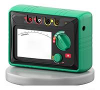 Medidor de resistencia de aislamiento inteligente con salida de 1000 V, megohmímetro digital para voltaje AC 30-750 V, memoria para 100 conjuntos de datos y descarga automática (FY511A)