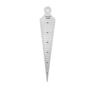 Medidor de sensores, herramienta de medición de huecos, acero inoxidable de 5-30 mm, juego de calibre de cuña, para separación de válvulas de motor mecánico automotriz