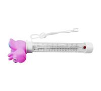Medidor de temperatura de piscina fácil de leer, impermeable, | Sensor de temperatura del agua de spa de dibujos animados para el hogar, jardín, interior y exterior, hotel, gimnasio