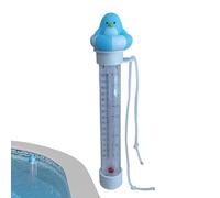 Medidor de temperatura de piscina flotador preciso fácil de | Sensor de temperatura del agua Spa Dibujos animados para Casa Interior Exterior Jardín Hotel Gimnasio Camping Comercial