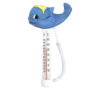 Medidor De Temperatura De Piscina FlotanForma De Pescado Impermeable, Sensor