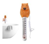 Medidor de Temperatura del Agua,Probador Flotante Portátil Y Grande | Herramienta Probadora De Temperatura Para Baño | Para Spas, Estanques, Bañeras, Exterior, Interior, Suelo, Baño