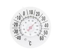Medidor De Temperatura Interior Y Exterior - Termómetro De Succión Inalámbrico Preciso, Sensor De Pantalla Digital Para Ventana De Pared Monitor Climático Compacto | Medidor De Temperatura De Pantalla