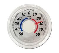 Medidor de temperatura para colgar en la pared, termómetros de ventana, temperatura interior/exterior, para rangos domésticos, clima interior, analógico