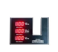 Medidor de tintado ventanas, medidor transmisión película solar, comprobador rechazo UV/IR VLT 850 nm a 1050 para fábrica