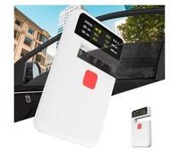 Medidor de transmisión de Tintado de Ventanas portátil 5 en 1, medidor de transmitancia VL/UV/IR, comprobador de película Solar for Vidrio de automóvil, Carga Tipo C Calibración automática