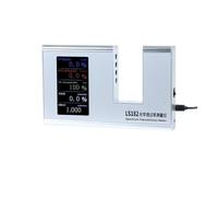 Medidor de transmitancia de luz, comprobador de Tinte LS182, medidor de transmisión de película Solar, 365 NM UVT, 940 NM IRT y VLT SHGC, operación Simple, Alta precisión Alta Sensibilidad