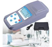 Medidor de turbidez de mano, probador de turbidímetro portátil con retroiluminación para pruebas de líquidos, analizador de agua de laboratorio