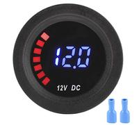 Medidor de voltaje Pantalla LED Modificación del vehículo DC 12V (sin panel)