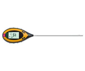 Medidor digital 4 en 1, ph, luz, temperatura y humedad de tierra