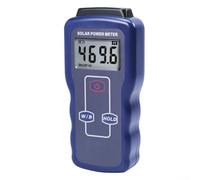 Medidor digital de energía solar, probador de irradiación de 340-1100 nm, medidor de panel piranómetro con pantalla LCD para pruebas de paneles fotovoltaicos