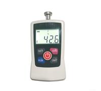 Medidor digital de fuerza de empuje y tracción 500N con alarma de retroiluminación para pruebas de tensión - dinamómetro portátil 124 mm (100 N)