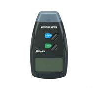 Medidor digital de humedad de madera MD-2G/MD-4G con pantalla LCD, rango del 5% -40% ± 1% de precisión, probador de humedad portátil para madera, textil, papel, hierbas, incluye bolsa de