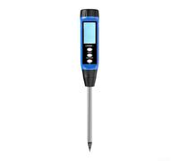 Medidor digital de humedad del suelo con pantalla LCD para pH y humedad - Medidor de jardín preciso para plantas en macetas y césped, sonda de 31 cm de largo (606)
