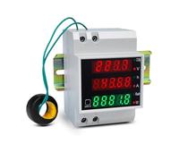 Medidor digital multifunción de potencia CA, amperímetro, voltímetro, D52-2047 (1 unidad)(External CT,AC80V-300V)